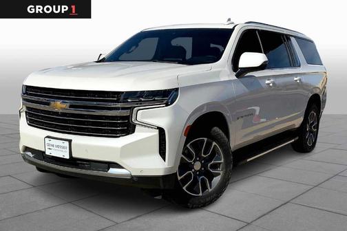Iridescent Pearl Tricoat 2021 Chevrolet Suburban LT