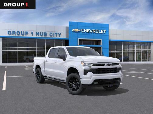 Summit White 2026 Chevrolet Silverado 1500 RST