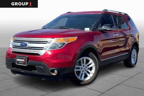 Ruby Red Metallic Tinted Clearcoat 2015 Ford Explorer XLT