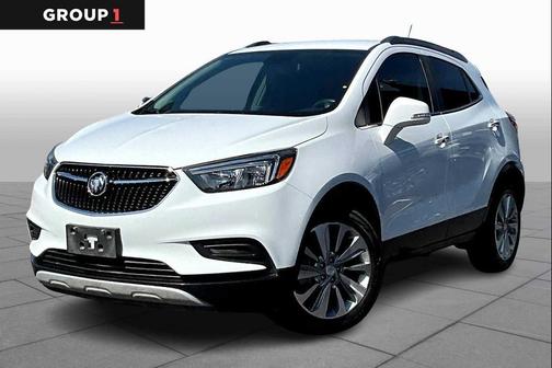 Summit White 2017 Buick Encore Preferred