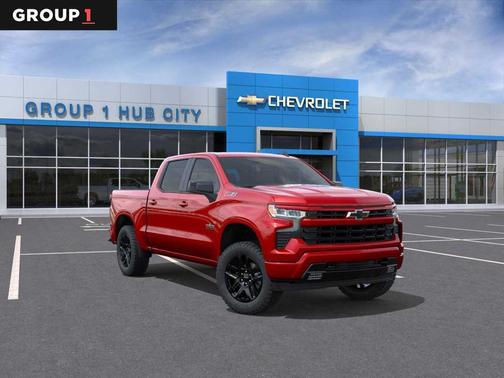 Radiant Red Tintcoat 2026 Chevrolet Silverado 1500 RST