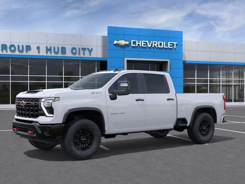 Summit White 2026 Chevrolet Silverado 2500 Crew Cab, Standard Bed, XR2, 4WD