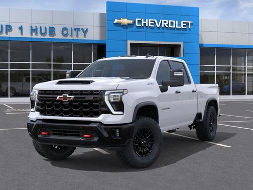 Summit White 2026 Chevrolet Silverado 2500 Crew Cab, Standard Bed, XR2, 4WD
