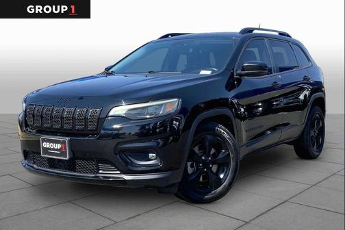 Diamond Black Crystal Pearlcoat 2021 Jeep Cherokee Altitude