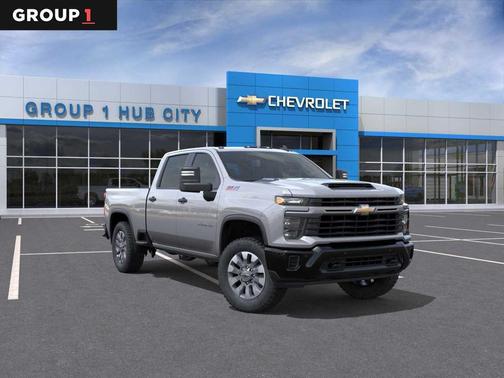 Gray 2026 Chevrolet Silverado 2500 Custom