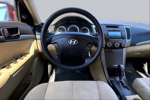 Dark Cherry Red 2010 Hyundai SONATA GLS