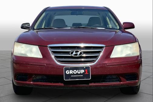 Dark Cherry Red 2010 Hyundai SONATA GLS