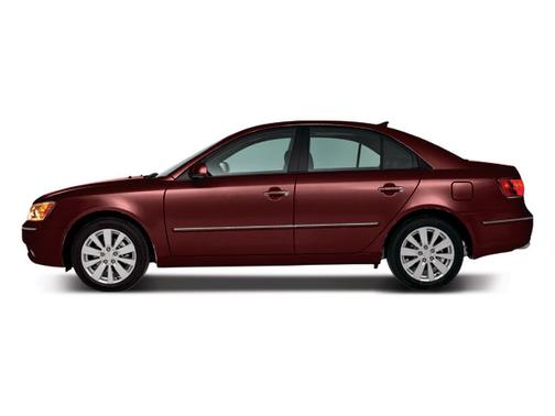 Dark Cherry Red 2010 Hyundai SONATA GLS