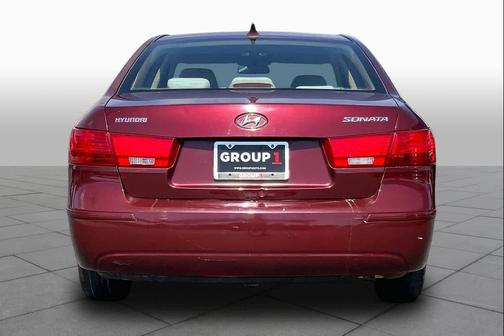 Dark Cherry Red 2010 Hyundai SONATA GLS