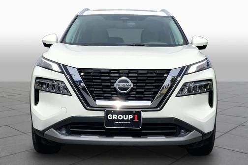 White 2021 Nissan Rogue SL