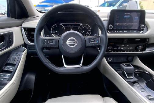 White 2021 Nissan Rogue SL