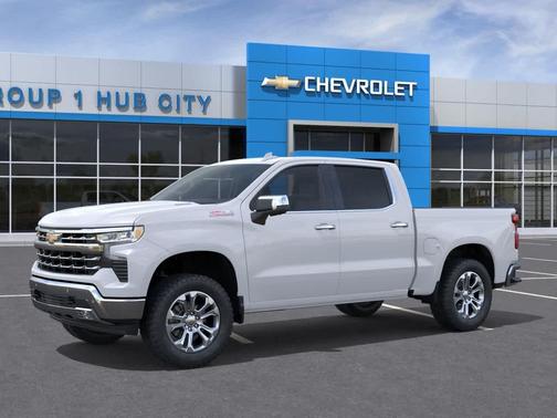 Polar White Tricoat 2026 Chevrolet Silverado 1500 LTZ