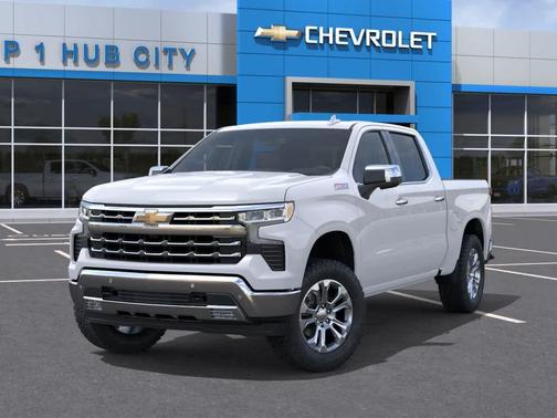 Polar White Tricoat 2026 Chevrolet Silverado 1500 LTZ