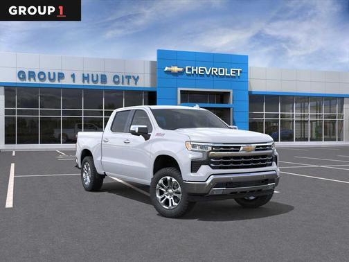 Polar White Tricoat 2026 Chevrolet Silverado 1500 LTZ