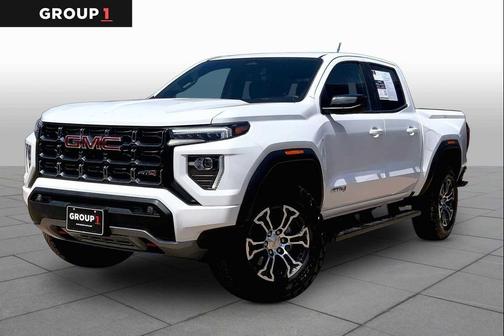 Summit White 2024 GMC Canyon AT4