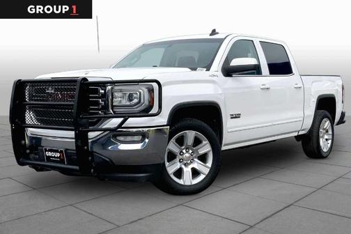Summit White 2018 GMC Sierra 1500 SLE