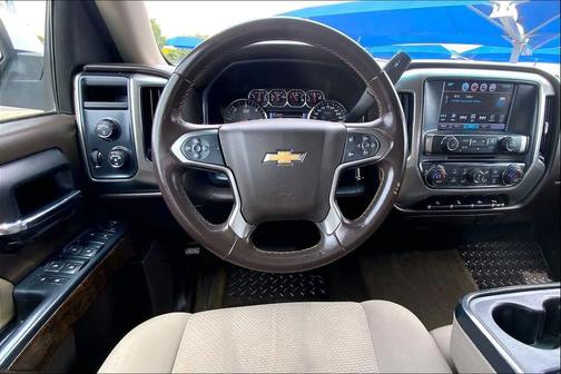 Summit White 2017 Chevrolet Silverado 1500 1LT