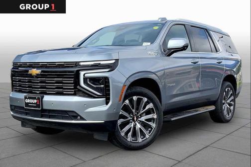 Sterling Gray Metallic 2025 Chevrolet Tahoe 4WD High Country
