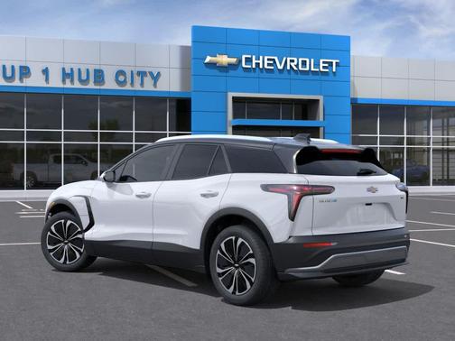 White 2025 Chevrolet Blazer EV LT
