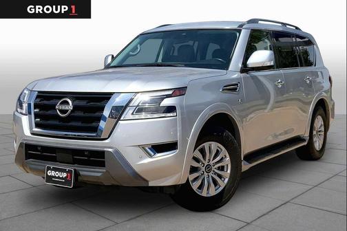 Brilliant Silver Metallic 2022 Nissan Armada SV 2WD