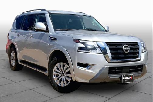 Brilliant Silver Metallic 2022 Nissan Armada SV 2WD