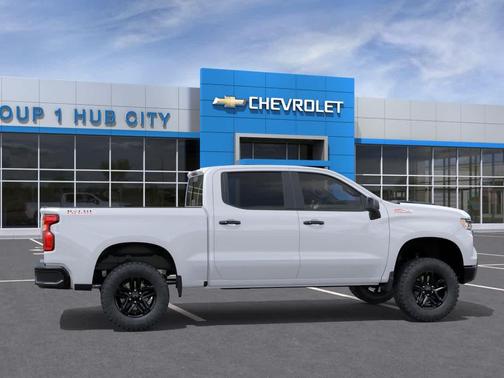 Summit White 2026 Chevrolet Silverado 1500 LT Trail Boss