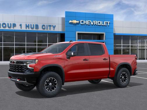 Red 2026 Chevrolet Silverado 1500 ZR2