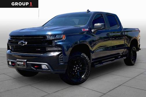Northsky Blue Metallic 2020 Chevrolet Silverado 1500 LT Trail Boss