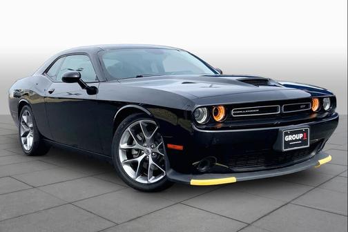 Pitch Black Clearcoat 2023 Dodge Challenger GT