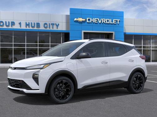 White 2027 Chevrolet Bolt RS