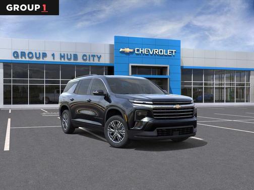 Mosaic Black Metallic 2026 Chevrolet Traverse LT