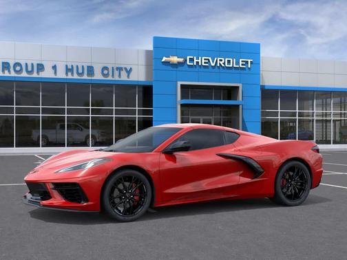 Red 2026 Chevrolet Corvette Stingray w/1LT