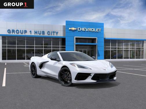 White 2026 Chevrolet Corvette Stingray w/1LT