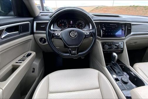 Tourmaline Blue Metallic 2018 Volkswagen Atlas 3.6L SEL