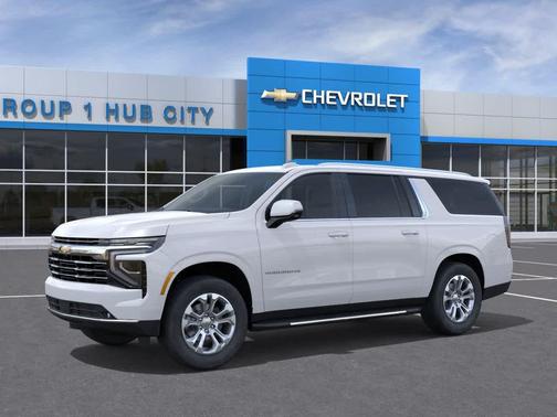White 2026 Chevrolet Suburban LT