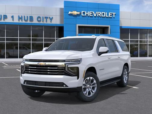 White 2026 Chevrolet Suburban LT