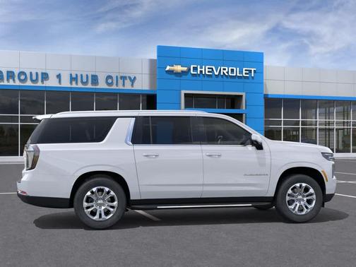 White 2026 Chevrolet Suburban LT