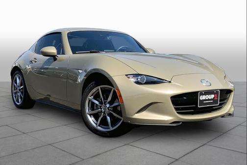 Zircon Sand Metallic 2023 Mazda MX-5 Miata RF Grand Touring