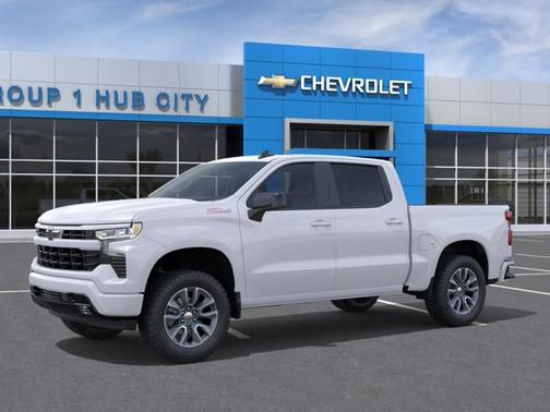 White 2026 Chevrolet Silverado 1500 RST