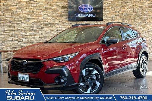 Lithium Red Pearl 2024 Subaru Crosstrek Limited