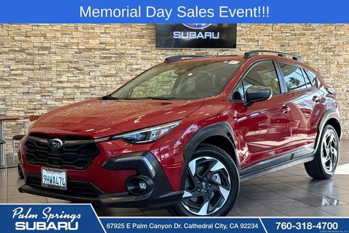 Lithium Red Pearl 2024 Subaru Crosstrek Limited