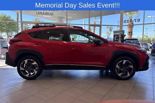 Lithium Red Pearl 2024 Subaru Crosstrek Limited