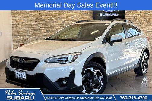 Crystal White Pearl 2023 Subaru Crosstrek Limited