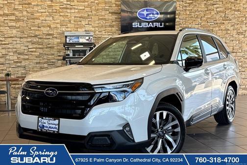 Crystal White Pearl 2026 Subaru Forester Touring