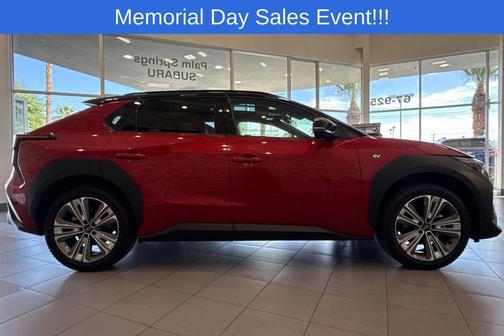 Elemental Red Pearl 2-Tone 2023 Subaru Solterra Touring