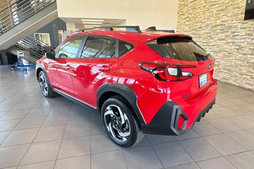 Pure Red 2026 Subaru Crosstrek Hybrid Base