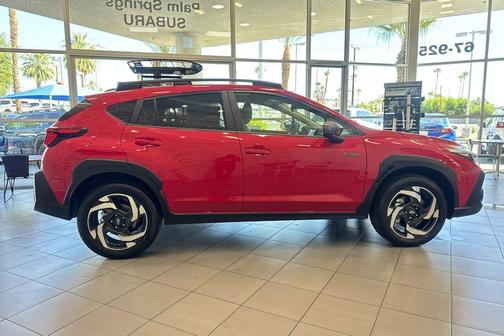 Pure Red 2026 Subaru Crosstrek Hybrid Base