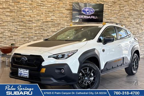 Crystal White Pearl 2026 Subaru Crosstrek Wilderness