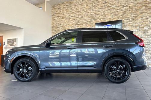 Gray 2025 Honda CR-V Hybrid Sport Touring AWD