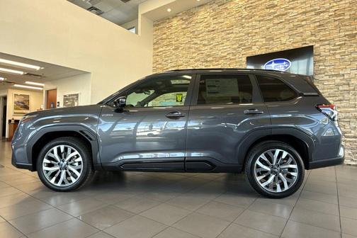 Gray Metallic 2026 Subaru Forester Hybrid Touring